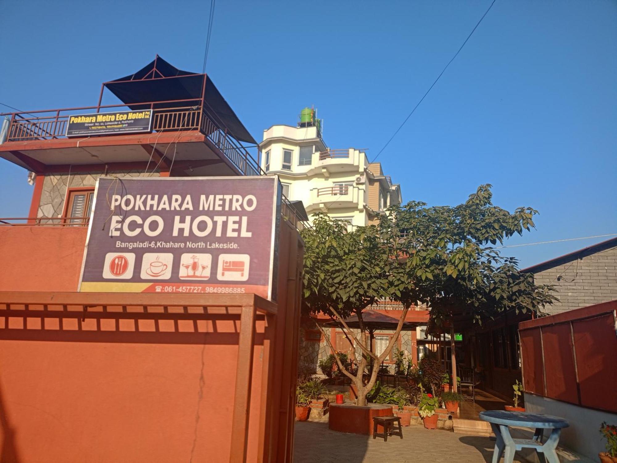 Pokhara Metro Eco Hotel Eksteriør bilde